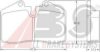 A.B.S. 36662 Brake Pad Set, disc brake